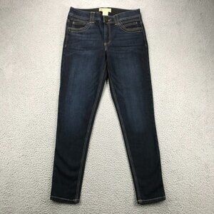 DEMOCRACY Jeans Womens Size 8 Skinny Mid Rise Dark‎ Wash Ab Tech Stretch Denim